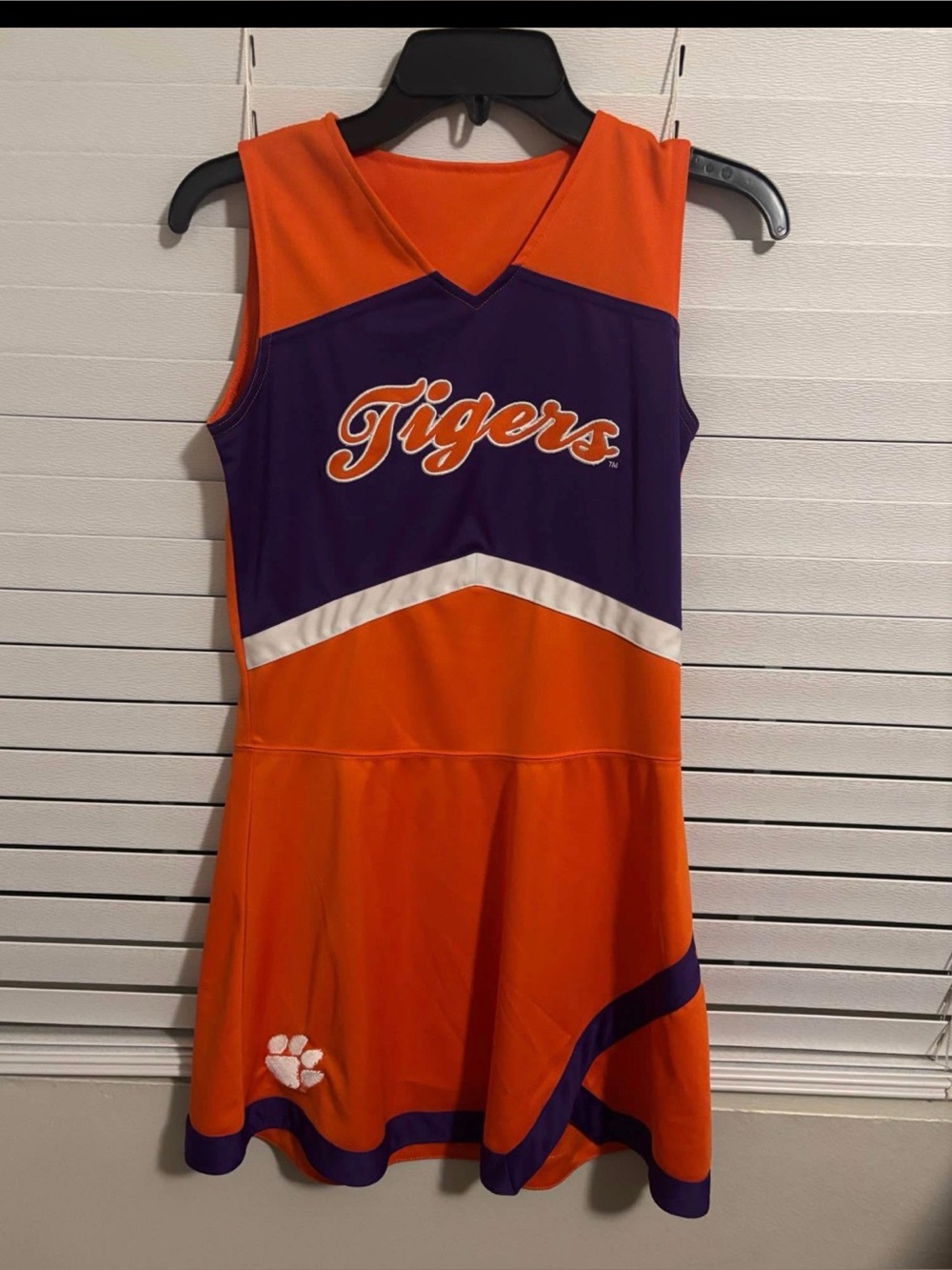 Tigers Orange & Purple Cheer Dress